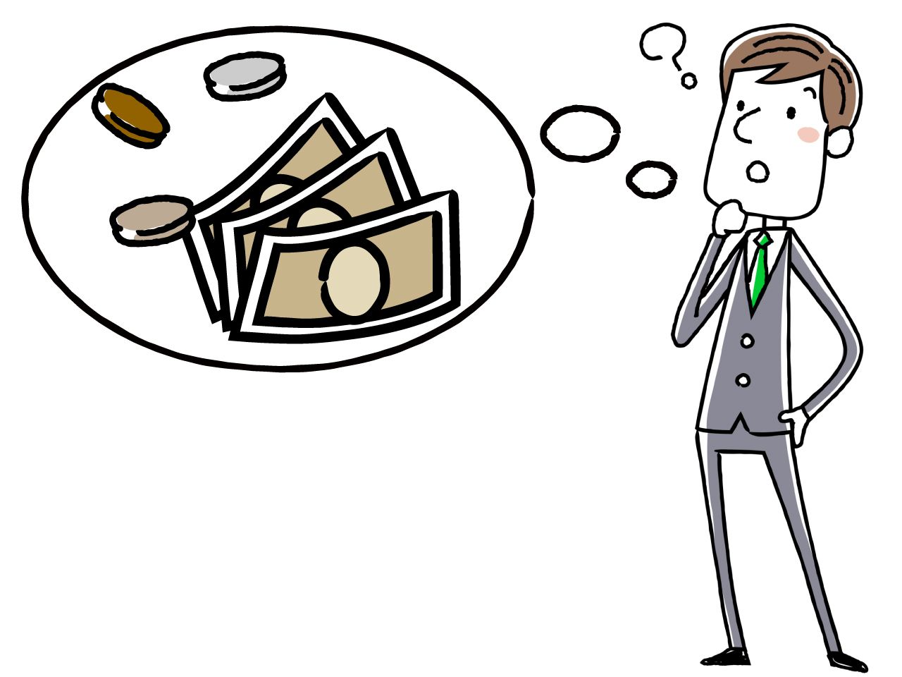 手取りは額面給料の7~8割