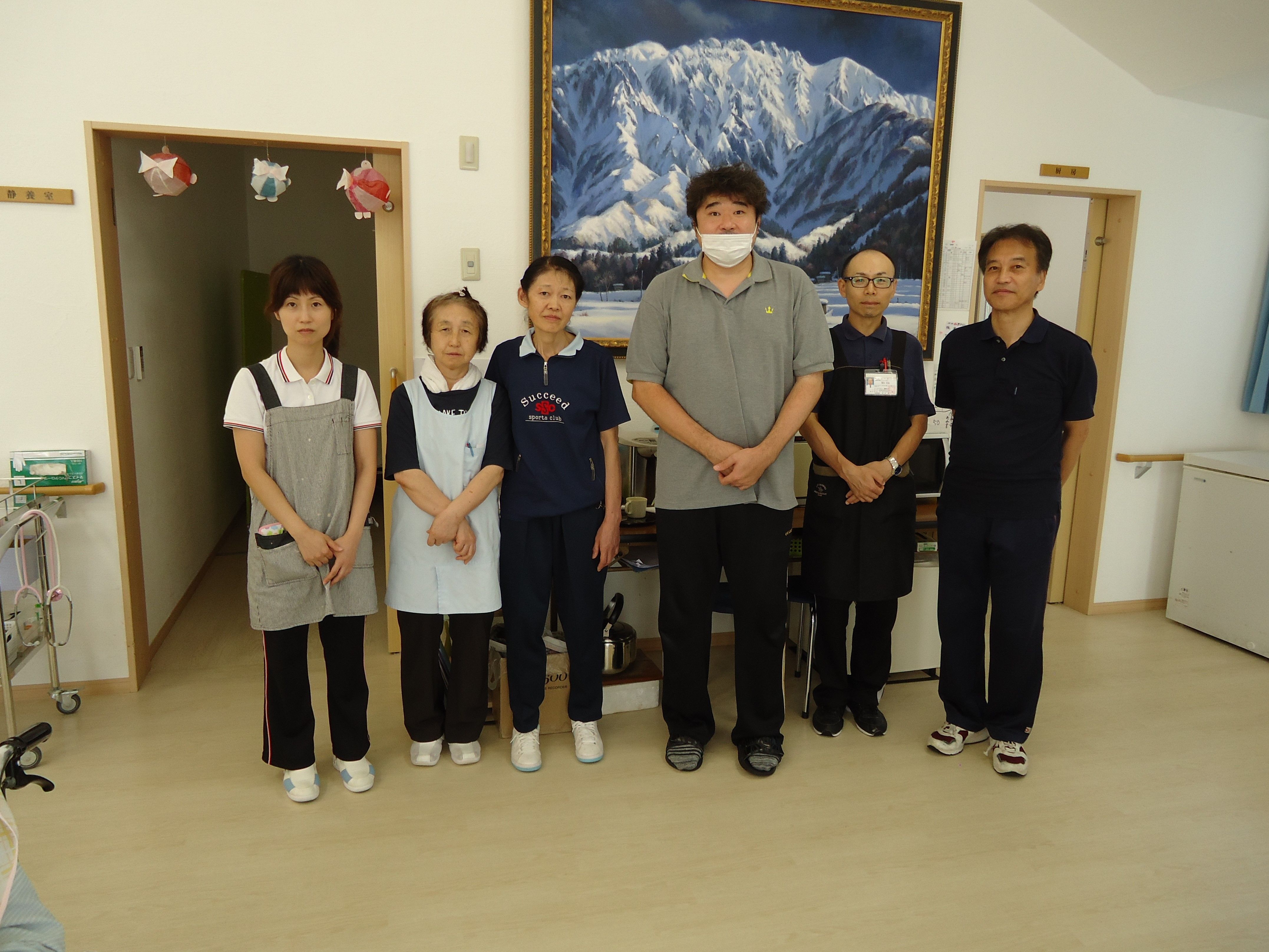 サービス付き高齢者向け住宅 ワールドステイ越後川口のスタッフ