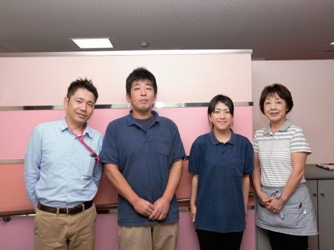 「らいふつくば花畑 別館」のスタッフ。