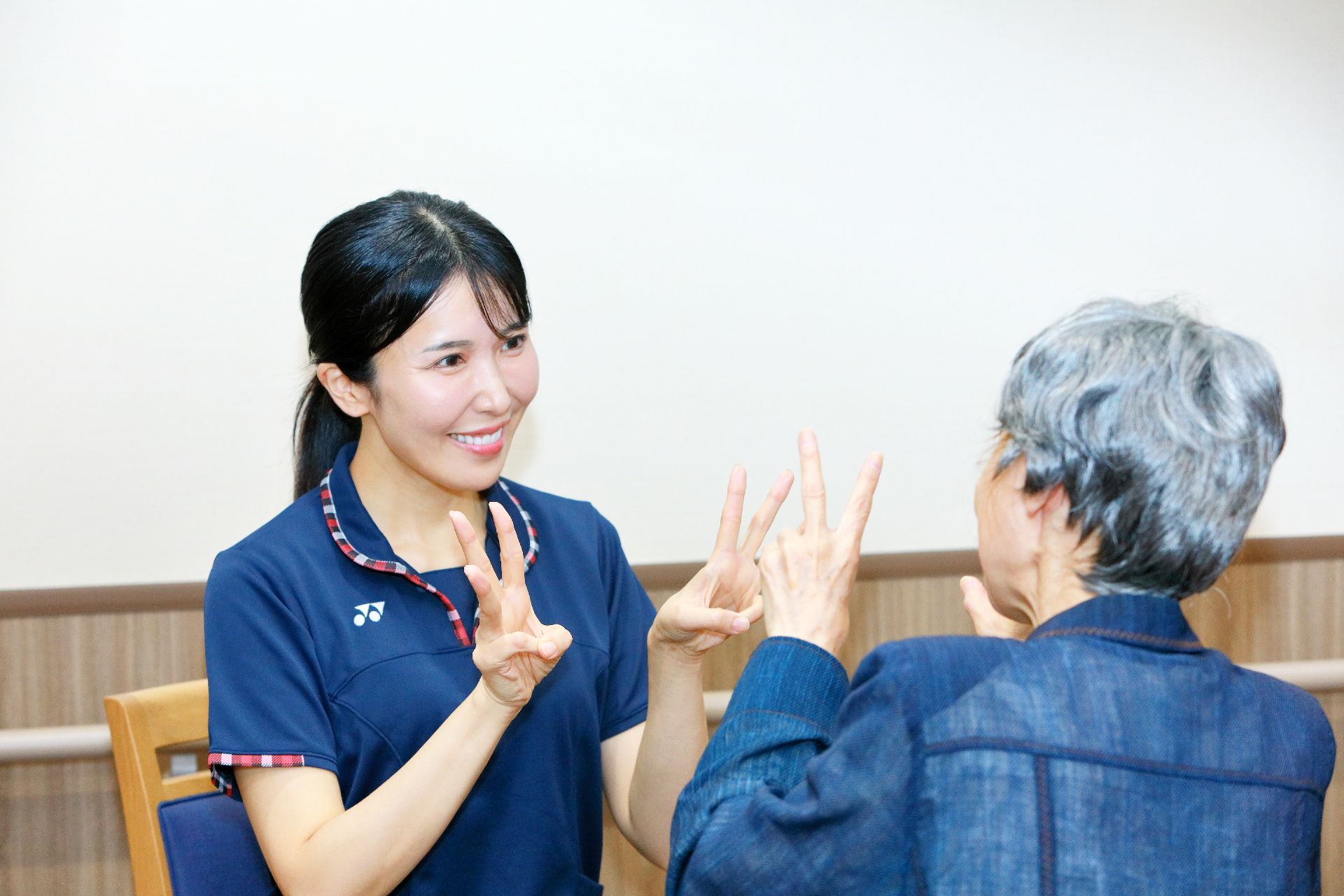 さかえグリーンハート川口のスタッフ。明るく元気なスタッフが皆様の毎日をサポートします。