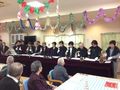 ロケアホーム川崎大師のクリスマス会。スタッフと一緒に作り上げるクリスマス会は、入居者様全員で楽しいお時間を過ごすイベントです。