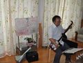 「ケアビレッジ ももたろう」の敬老の日のお祝い。