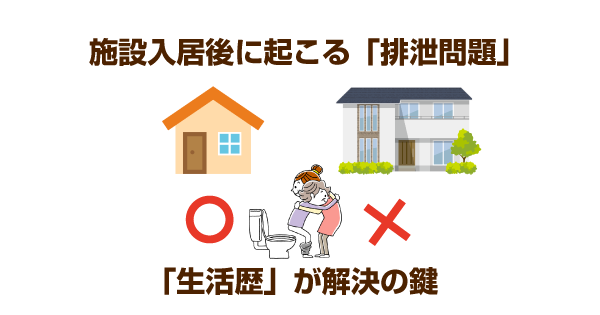 スムーズな介護をするために必要な「生活歴」とは。環境の変化による不安や排泄問題の解決に役立つ