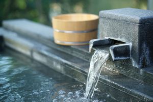 温泉気分でほっとひと息
