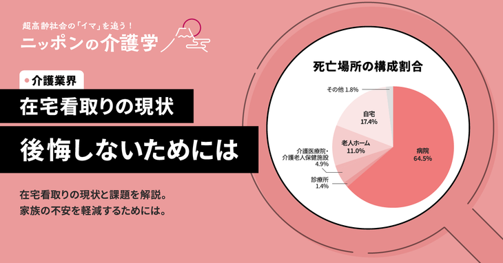 在宅看取りの後悔ゼロを目指して。介護従事者が知っておきたい現状