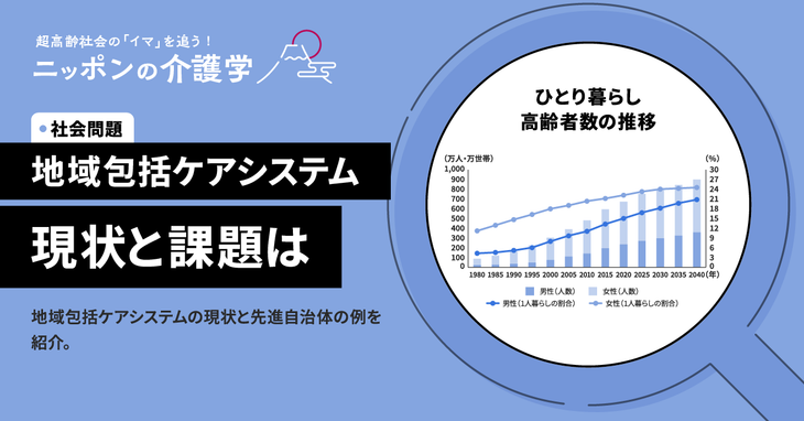 地域包括ケアシステムとは？　2025年問題到来目前の現状と先進自治体の取り組みを解説