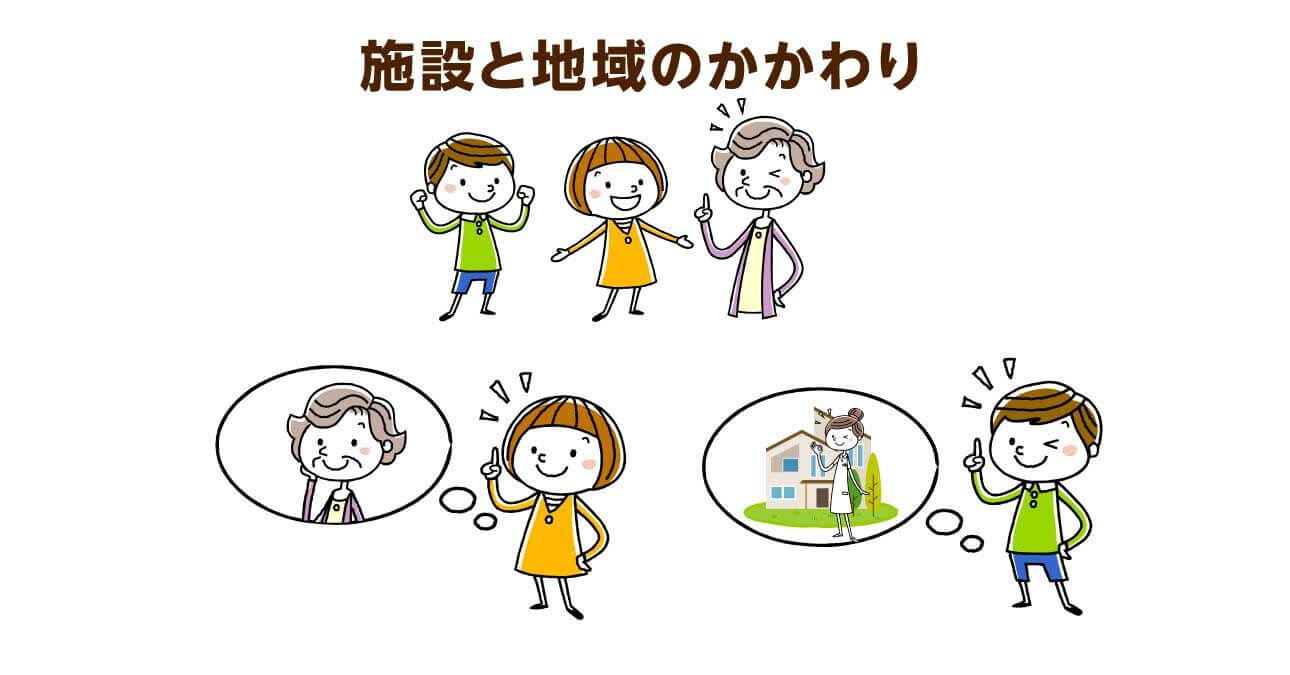 体験学習で高齢者の暮らしを学ぶ。介護施設と地域のかかわり