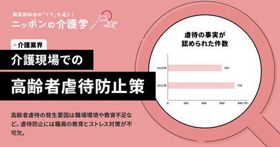高齢者虐待事件が介護現場で増加傾向　効果的な防止策とは？