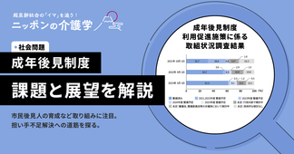 成年後見制度の課題と対策とは？３つの問題点と今後の展望