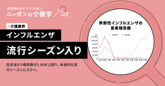 介護施設のインフルエンザ対応マニュアル！2024年の流行状況と感染対策、予防のポイントを解説