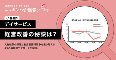 デイサービス経営のポイントを解説！事業存続のための戦略とは？