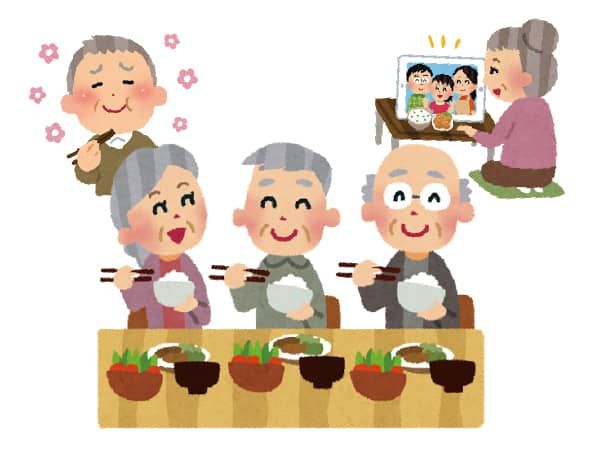 食事中の「笑顔」がセロトニンを増やし、高齢者うつを遠ざける
