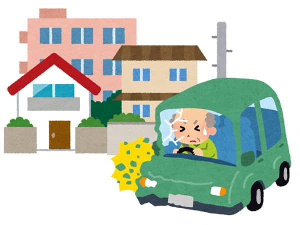 高齢者自身が自動車を運転しているときに交通事故を起こすケースが多発している