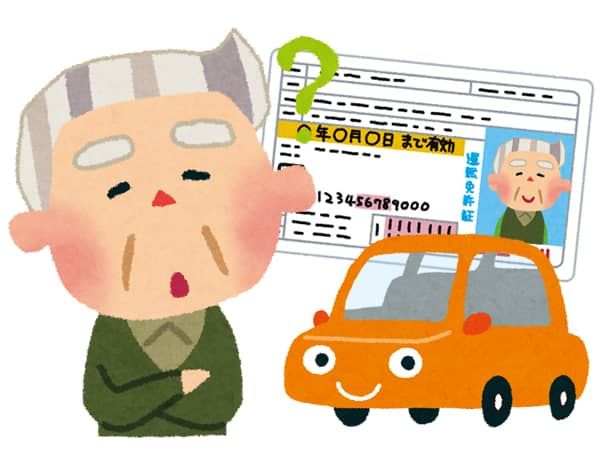 高齢者に対して免許の返納を促すことや年齢別に法的な拘束力を持たせることが難しい