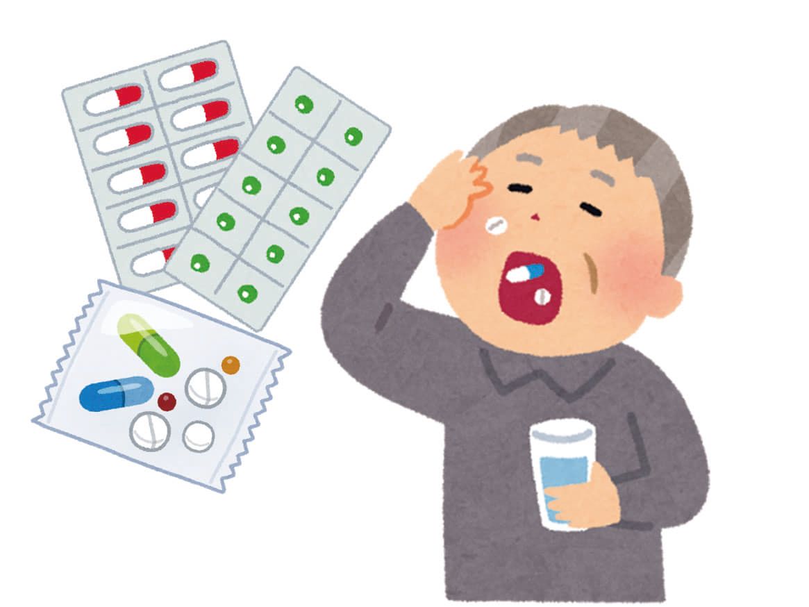高齢者薬包装シートの誤飲