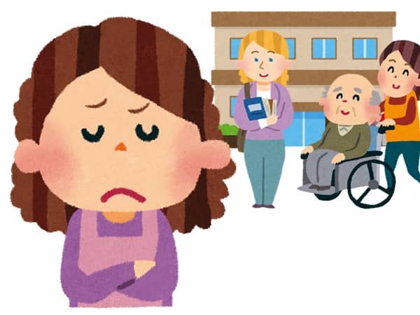 外国人介護士の受入れについて思い悩む女性