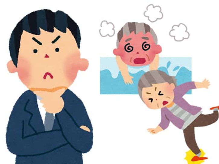 高齢者の室内における事故を防止するための方法について