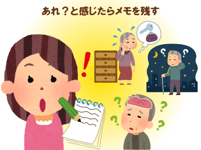 診断書に注目 認知症 としか書いていない場合は信用してはいけない 受診前にやるべきことは メモ をとる 介護の教科書 みんなの介護
