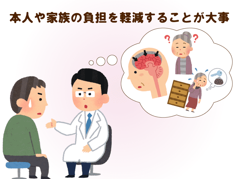 認知症の早期発見が大事