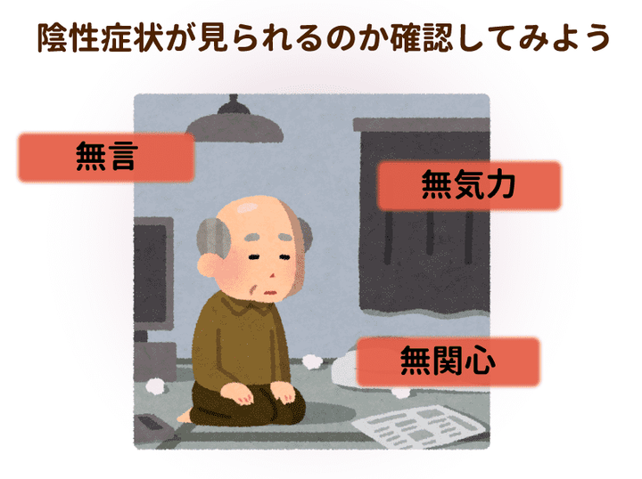 幻覚症状を医師に相談するときは、症状を記録しておくのがベスト！無関心などの“陰性症状”も伝えよう｜介護の教科書｜みんなの介護