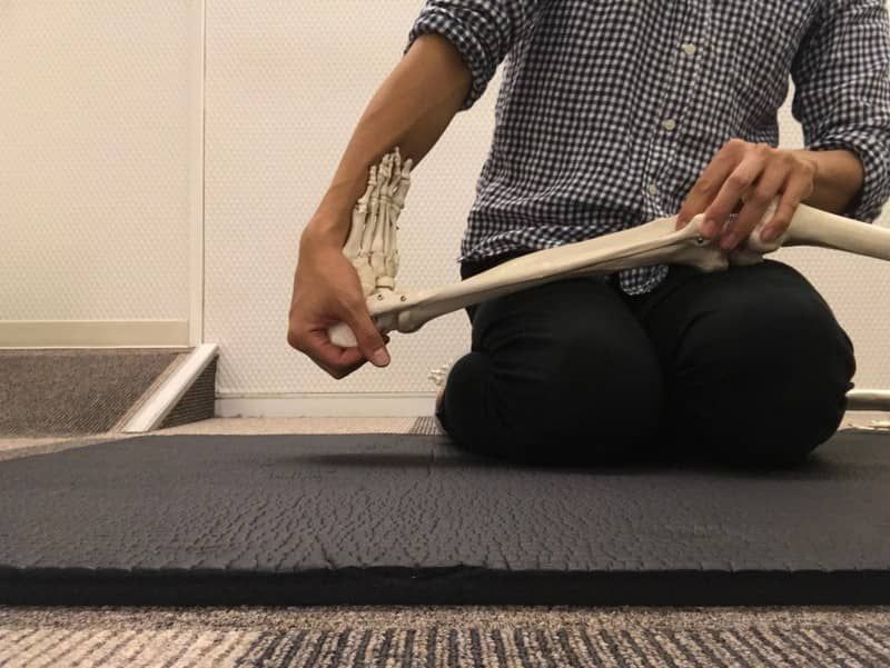 足指の関節の体操