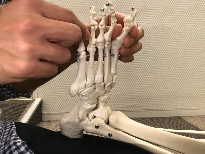 足の指の動かし方