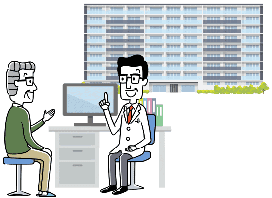 介護老人保健施設の医師の配置義務についてのイメージイラスト