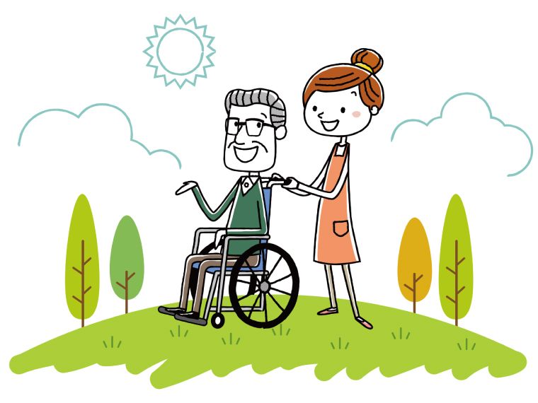介護予防をイメージしたイラスト
