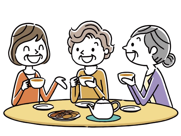 介護予防をイメージしたイラスト