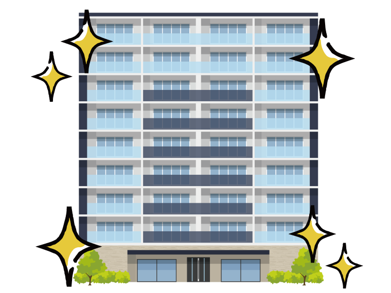 高級感のあるマンション