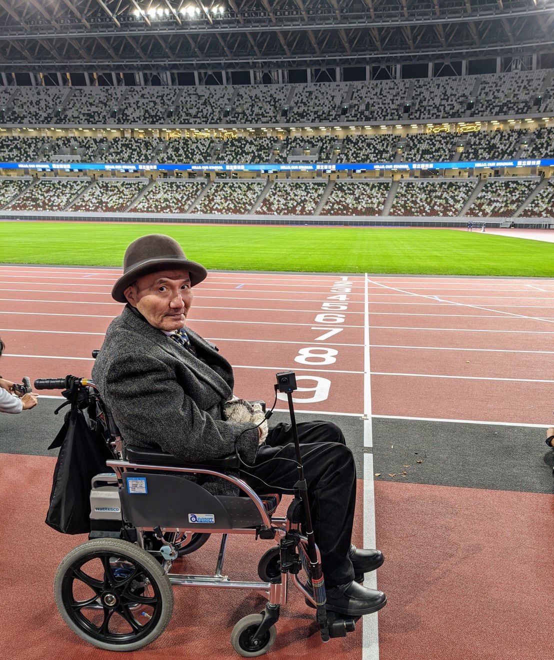 新国立競技場取材