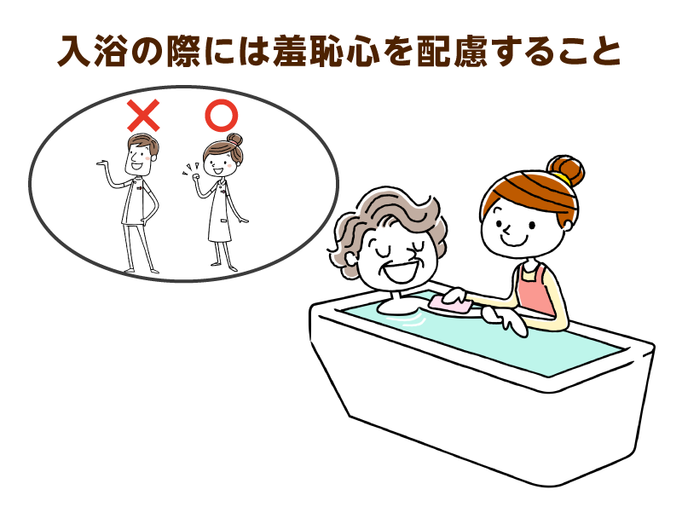 認知症の方はなんで入浴を嫌がるの それはお風呂の入り方を忘れているから 入浴したくなるコツを紹介します 介護の教科書 みんなの介護 認知症の方はなんで入浴を嫌がるの それはお風呂の入り方を忘れているから 入浴したくなるコツを紹介します 介護の教科書 みんなの介護