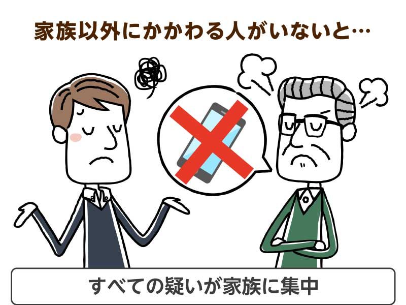 家族以外にかかわる人がいないと…