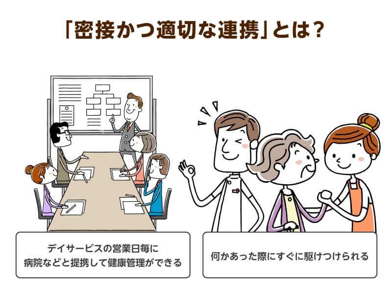 「密接かつ適切な連携」とは？