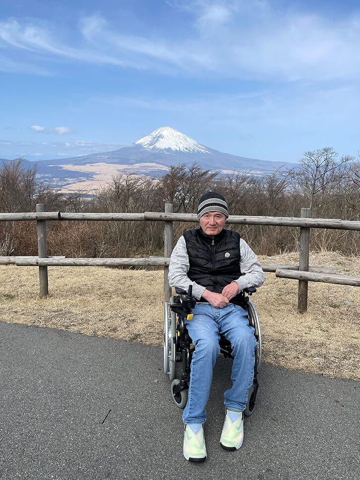 富士山とコータリさん