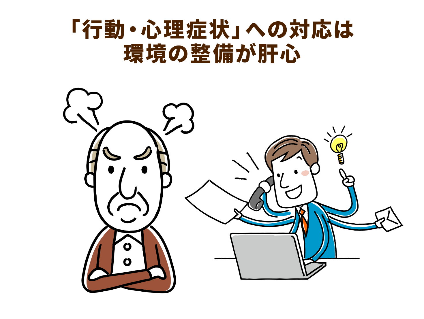 「行動・心理症状」への対応は環境の整備が肝心