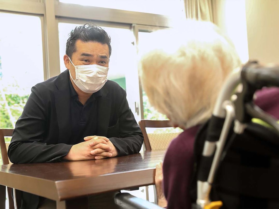利用者様・ご家族・スタッフ、みんなが愛する施設にしたい