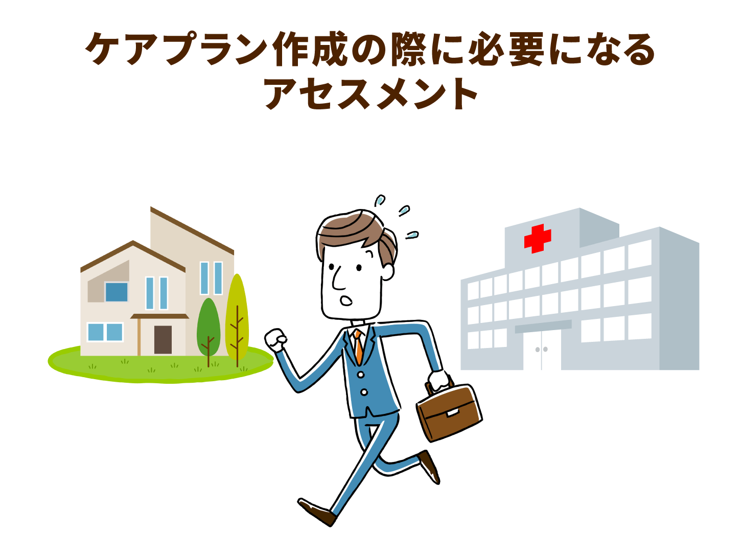 ケアプラン作成の際に必要になるアセスメント
