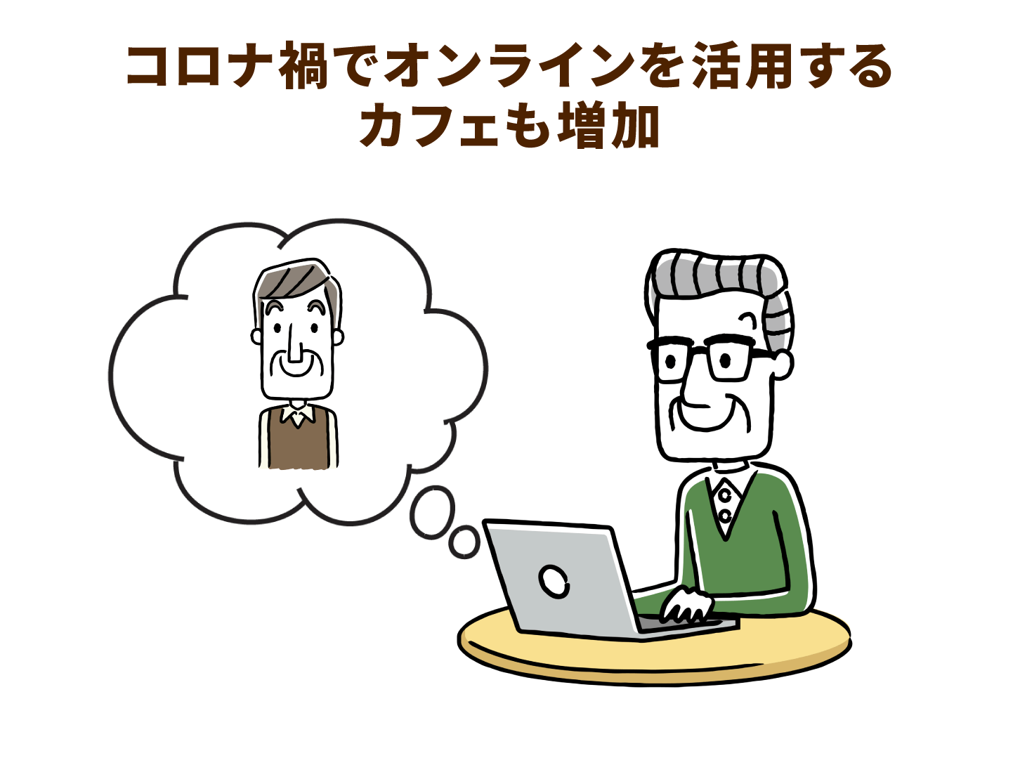 コロナ禍でオンラインを活用するカフェも増加