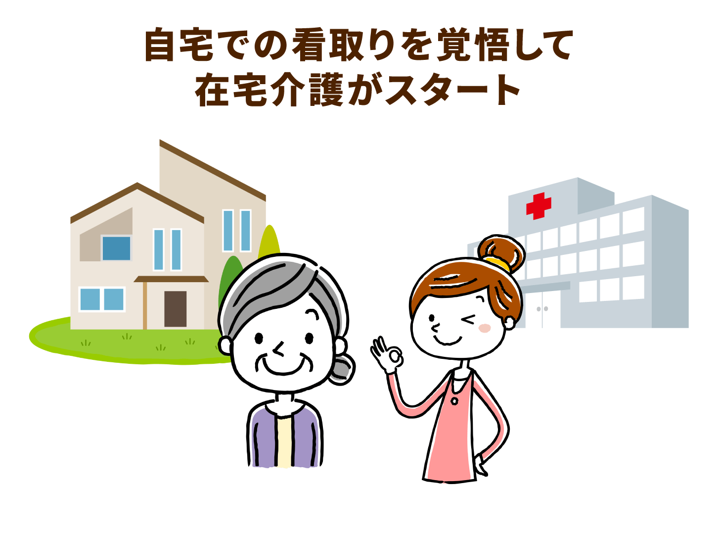 自宅での看取りを覚悟して在宅介護がスタート