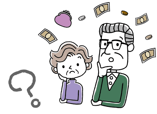 遺族年金・障害年金について疑問に思う高齢夫婦