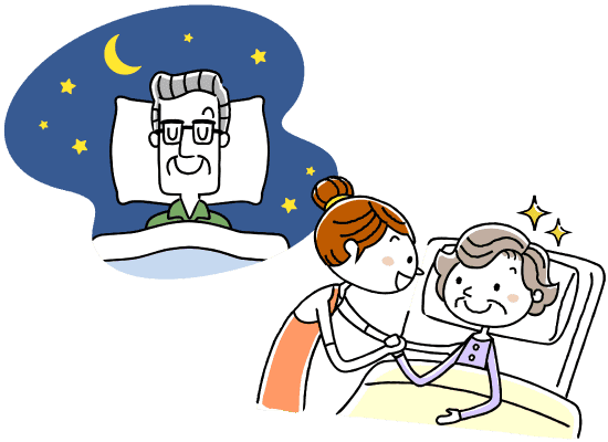 グループホームの職員体制についてのイメージイラスト