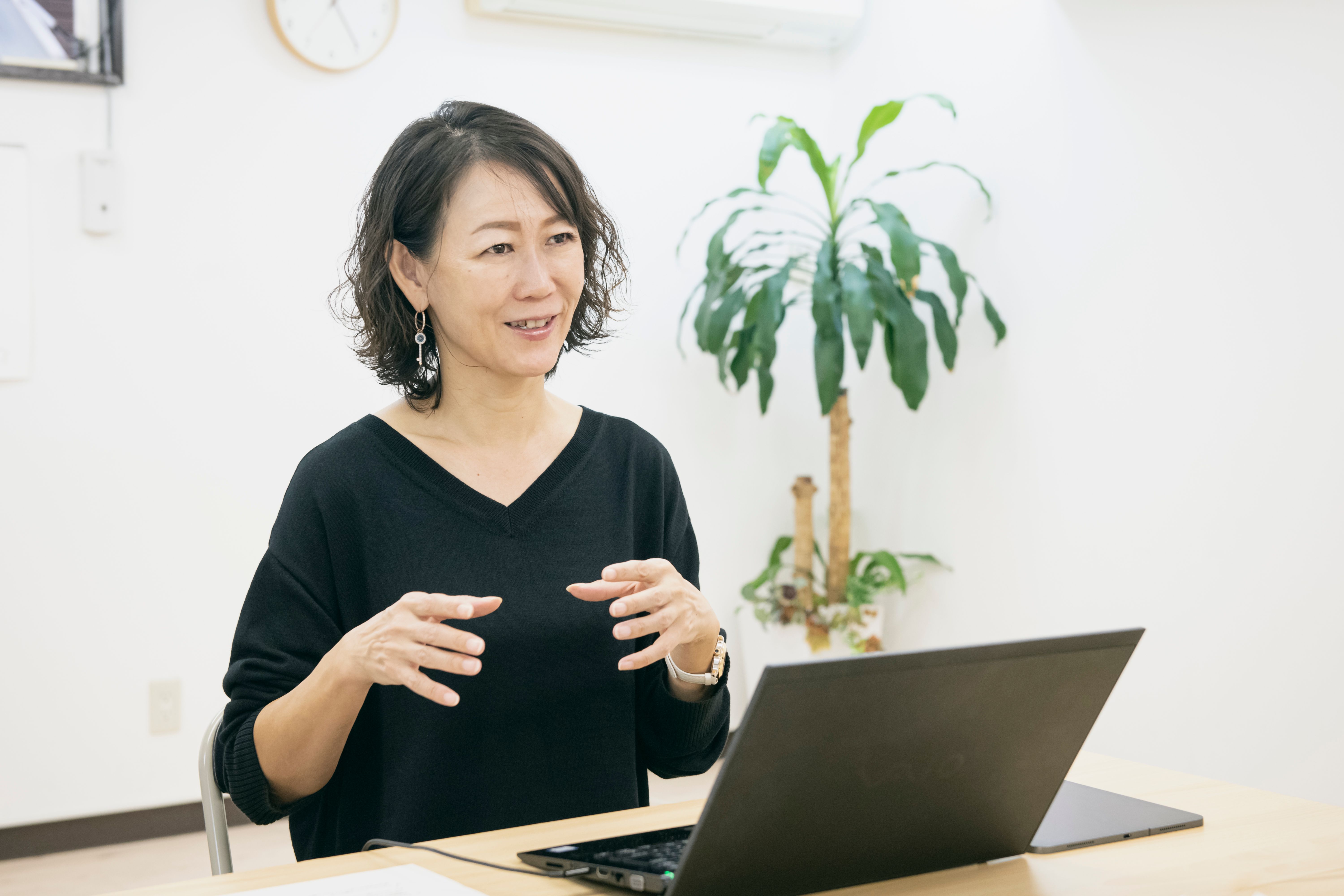終活カウンセラー協会の武藤頼胡代表理事。