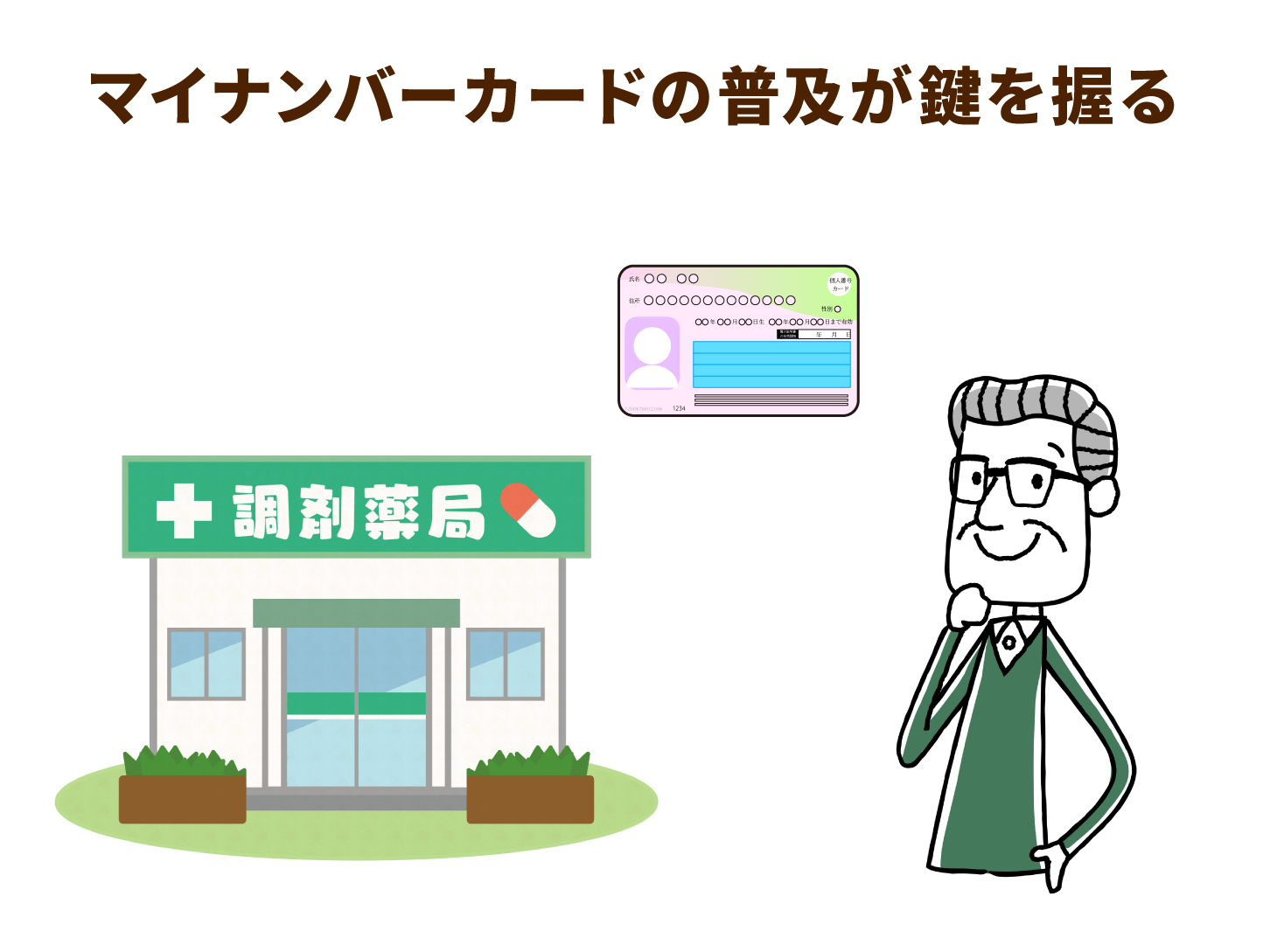 マイナンバーカードの普及が鍵を握る
