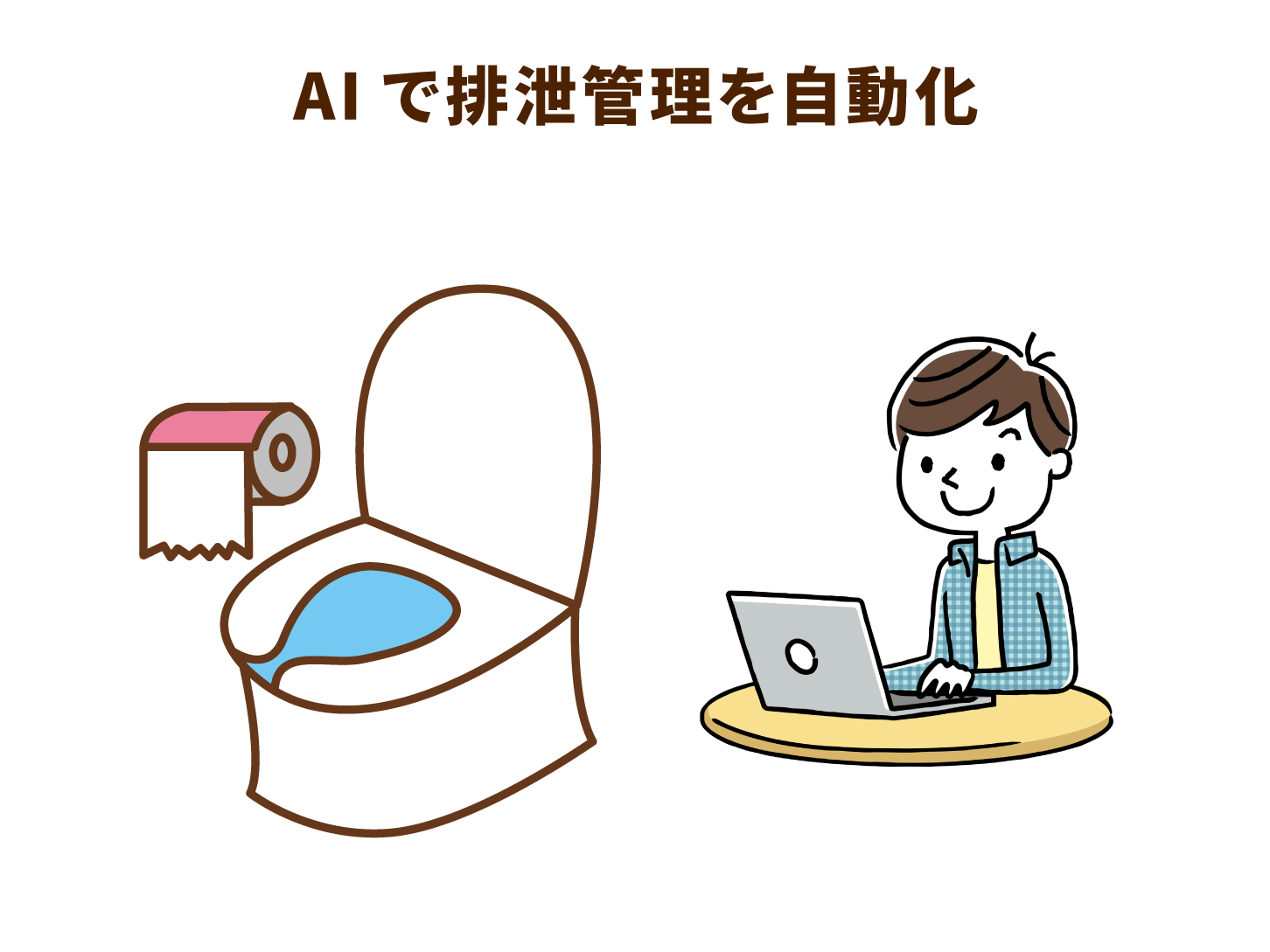 AIで排泄管理を自動化
