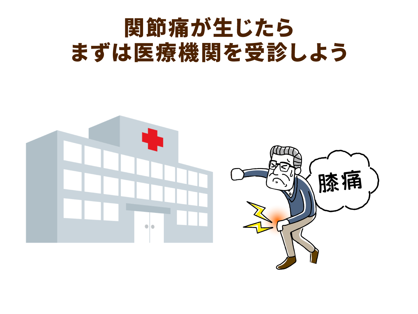 関節痛が生じたらまずは医療機関を受診しよう