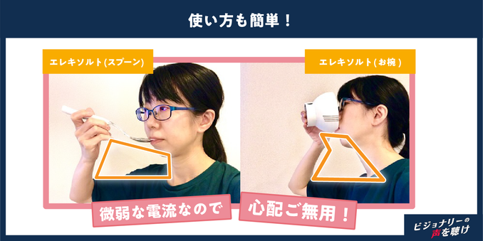 減塩食を“電気の力”でサポート!その名も「エレキソルト 減塩食を“電気の力”でサポート!その名も「エレキソルト