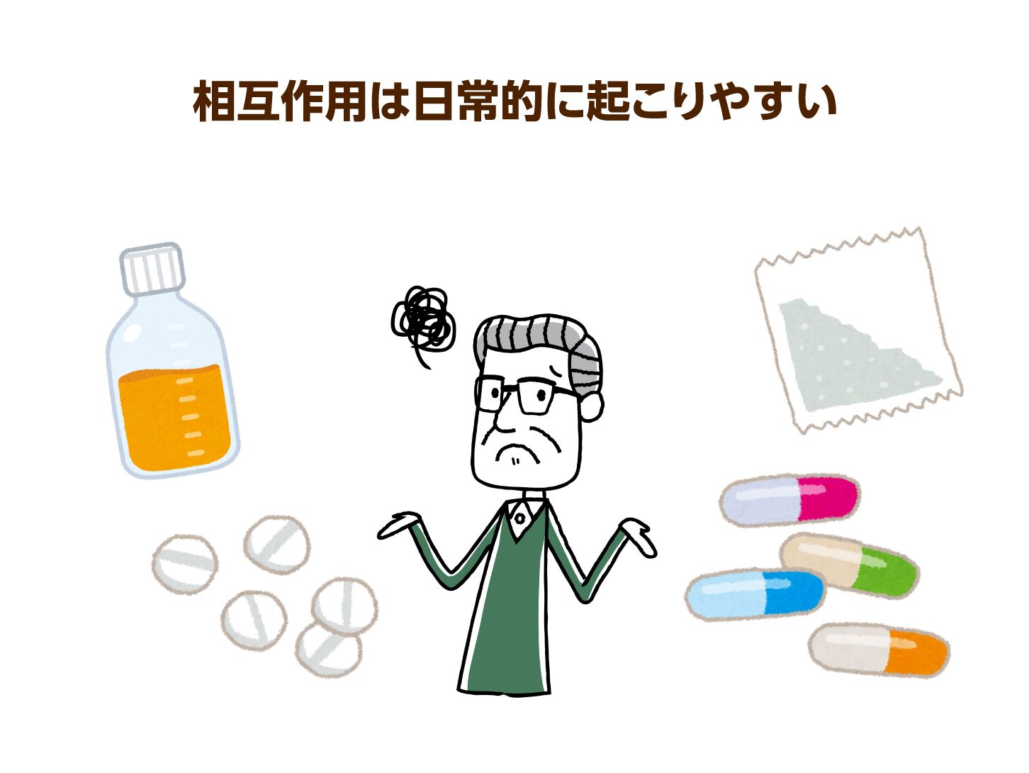 相互作用は日常的に起こりやすい