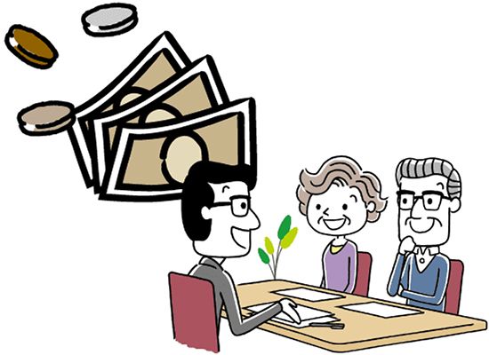 介護保険で介護リフォーム可能なイメージイラスト