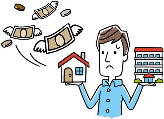住み替えの理由は人によってさまざまなイメージイラスト